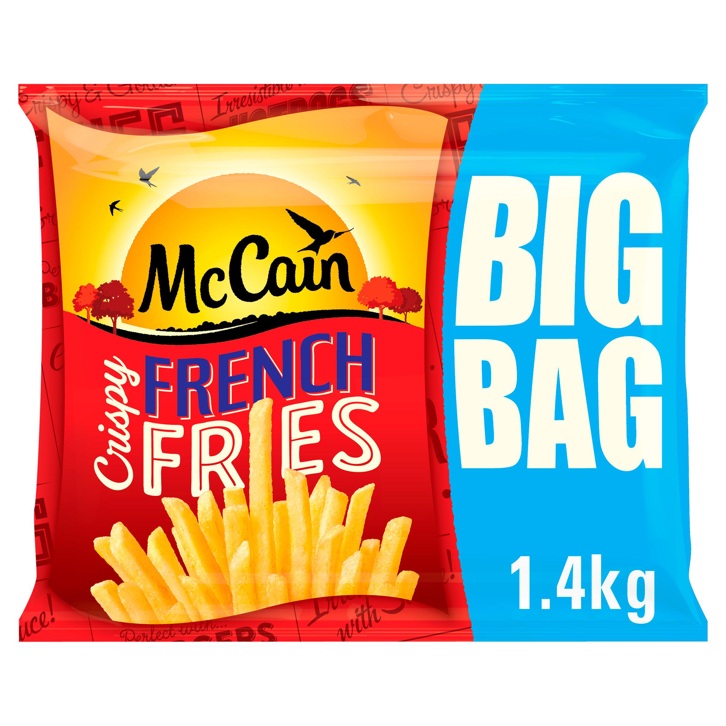 McCain Crispy French Fries 1.4kg GOODS Sainsburys   