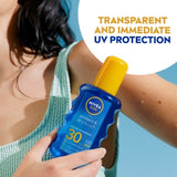 NIVEA SUN Cooling Suncream Spray SPF30 Protect&Refresh 200ml GOODS Superdrug   