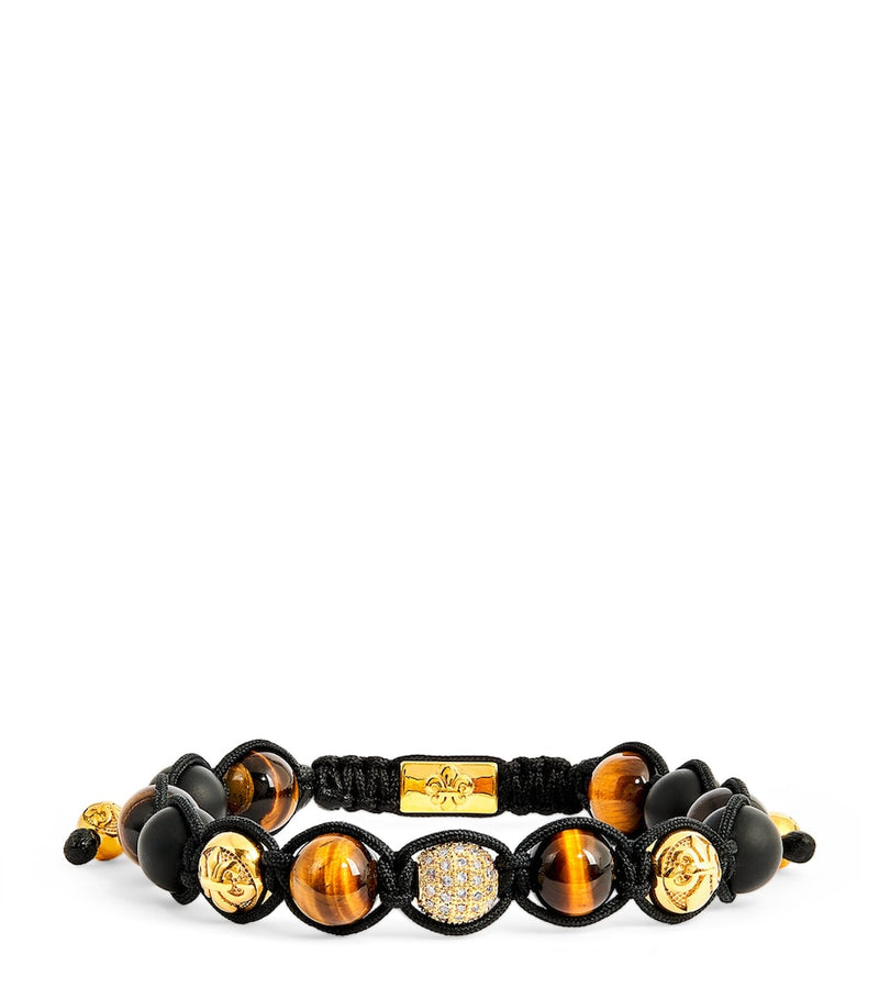 Nialaya beaded adjustable bracelet, imported from the UK