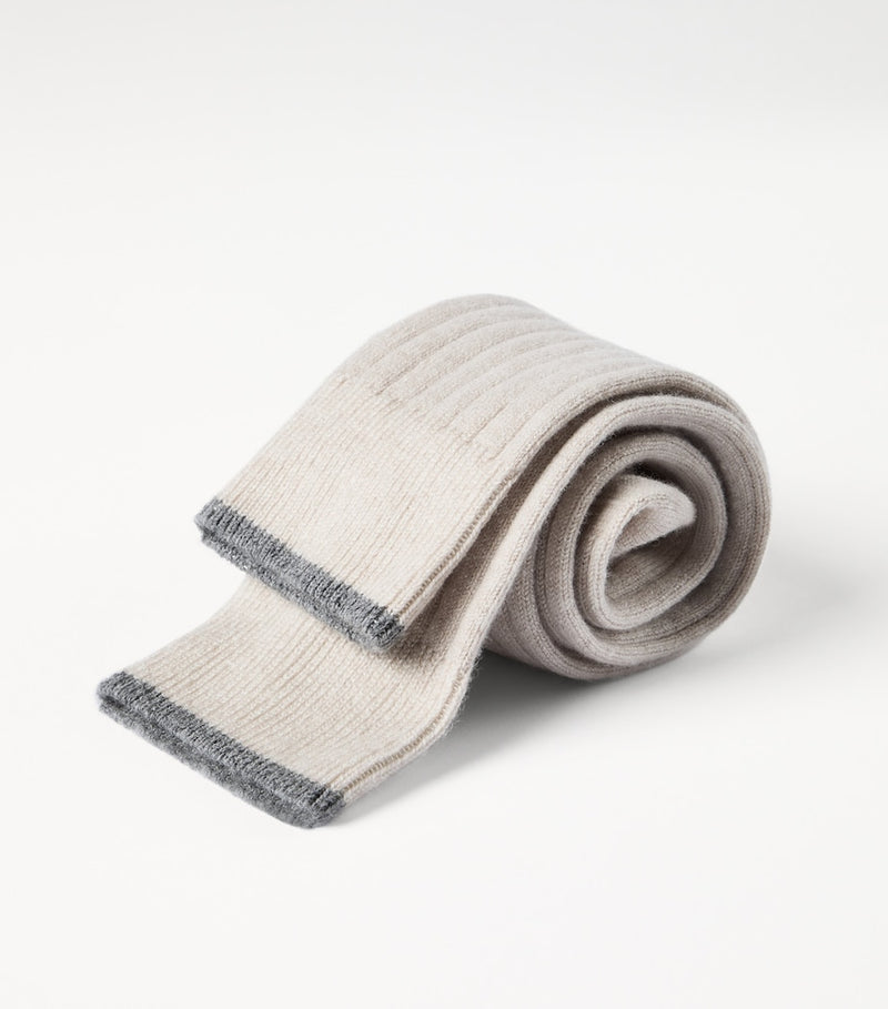 Brunello Cucinelli cashmere ribbed socks, UK version
