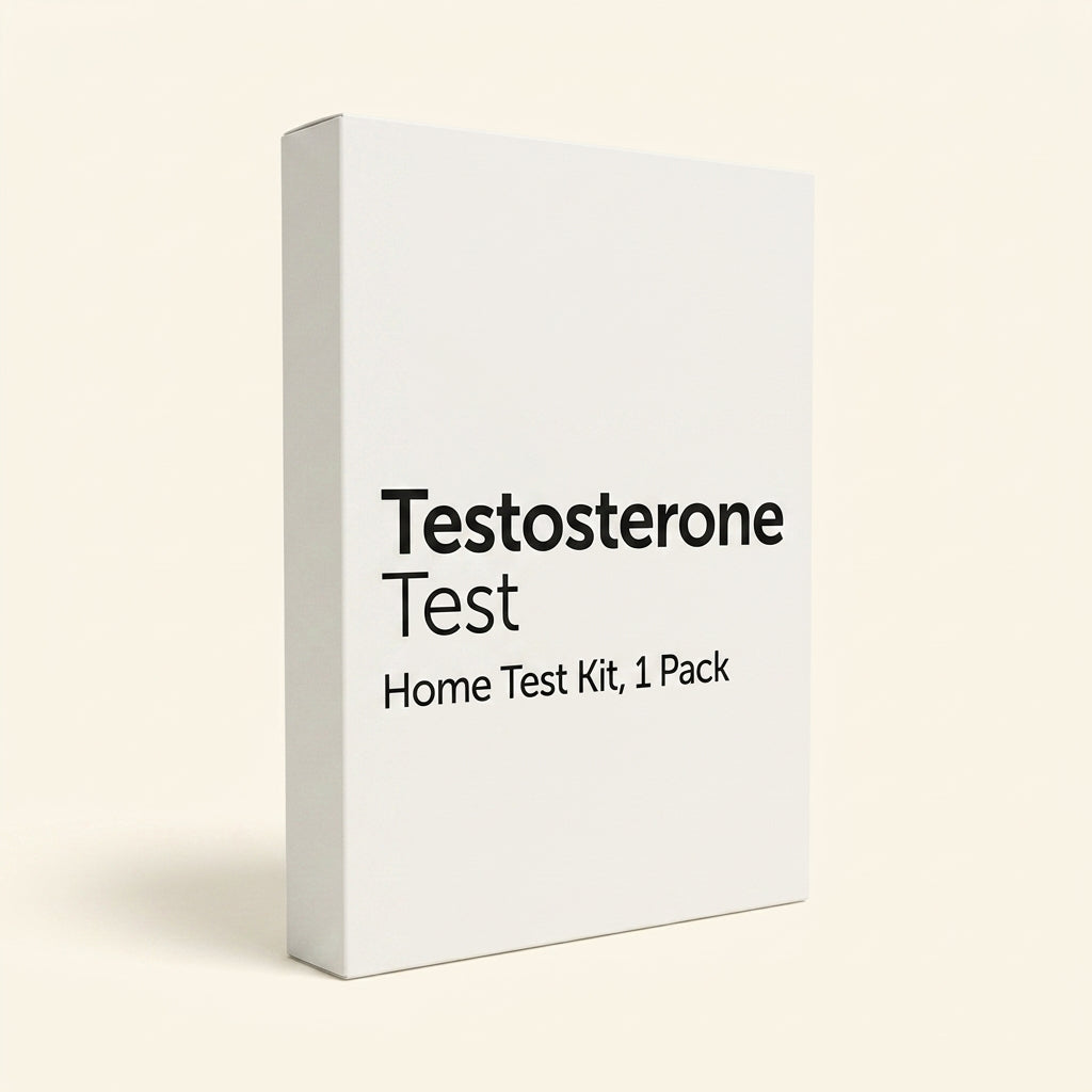 Testosterone Finger Prick Blood Test Kit with App Results
