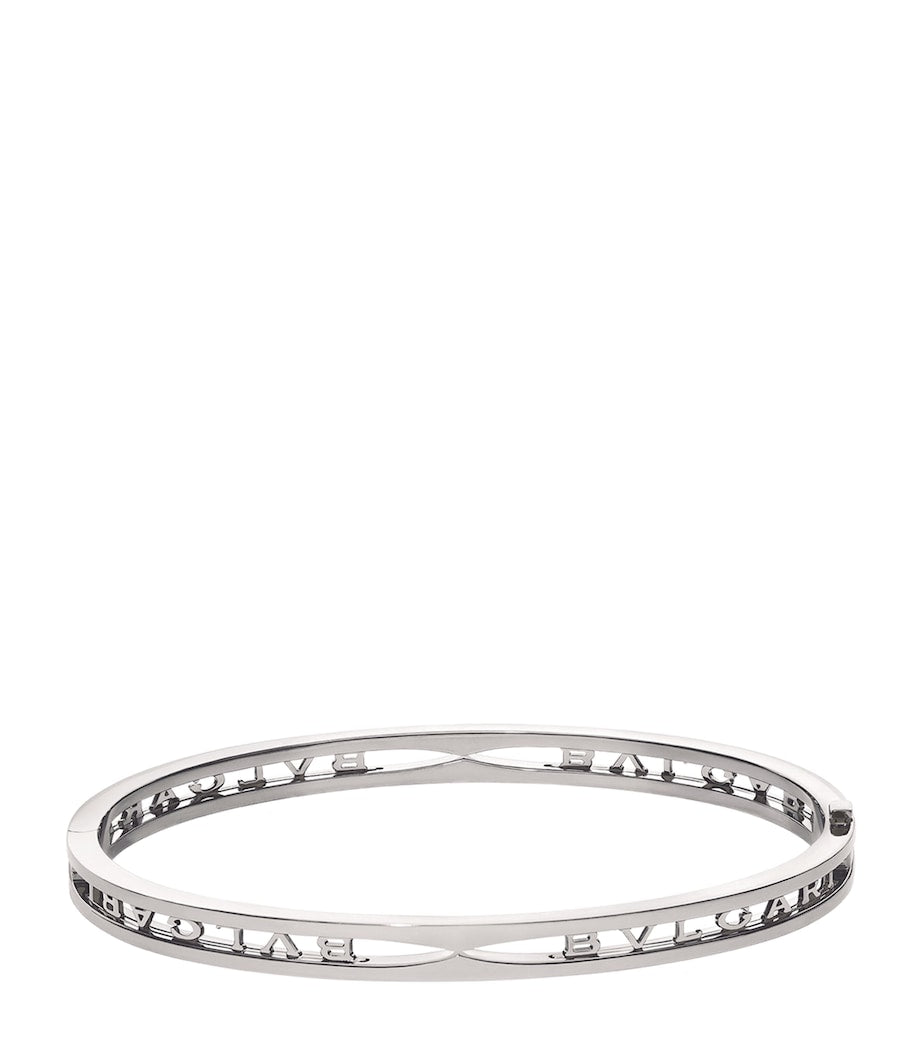 Bvlgari B.zero1 18kt white gold bangle - British product