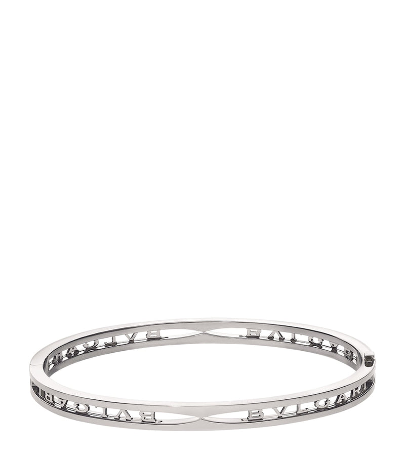 Bvlgari B.zero1 18kt white gold bangle - British product