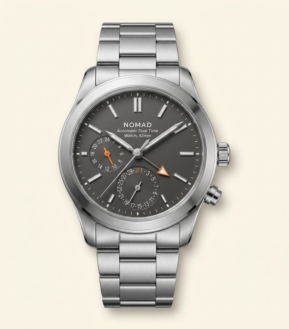 Vacheron Constantin Titanium Overseas Dual Time watch 41mm - British product