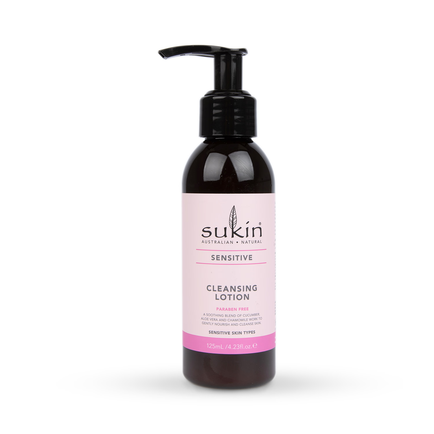 Sukin Sensitive Cleansing Lotion 125ml (British brand)