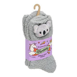 Superdrug Fantasy Koala Character Socks One Size (British brand)