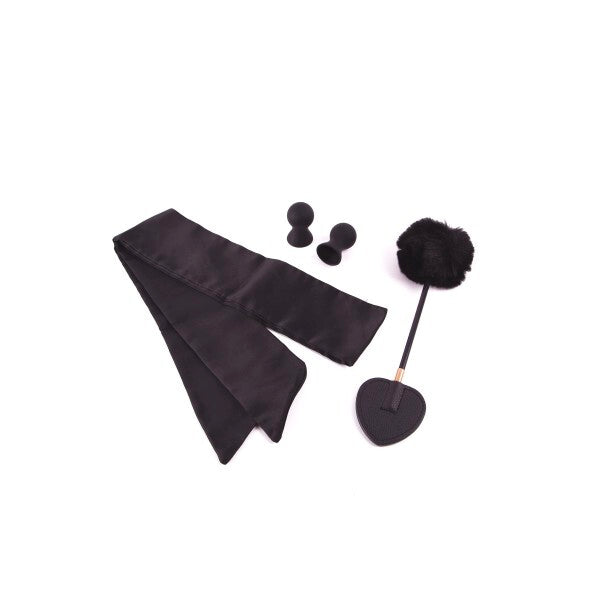 Ann Summers Tease Set with satin tie and crop - British product