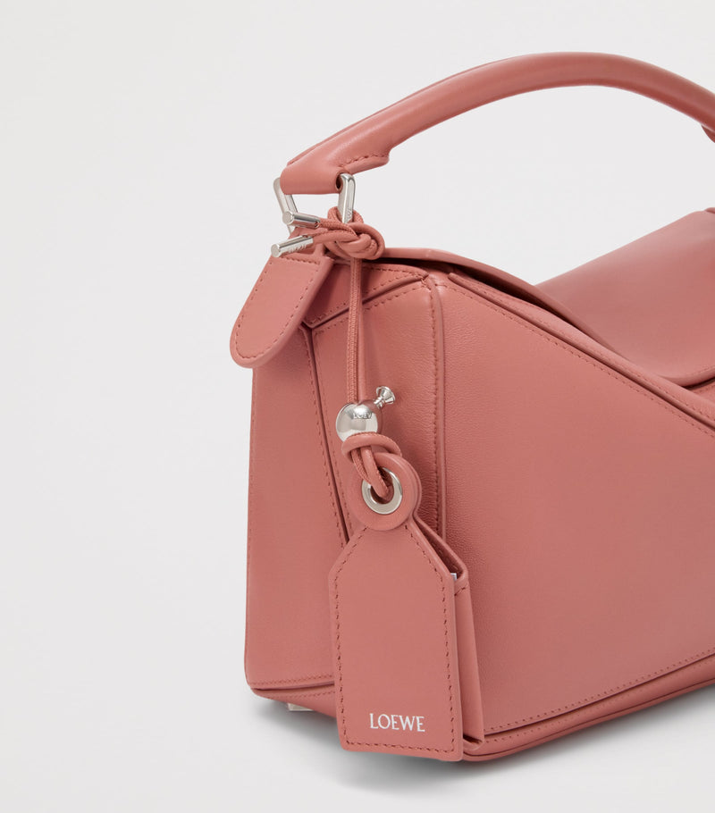 LOEWE Small Leather Featherlight Puzzle Top-Handle Bag, UK version