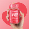Novomins Energy Gummies Raspberry Flavour 60 Gummies, UK version