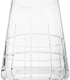 Christofle small crystal Graphik vase 19cm - British product
