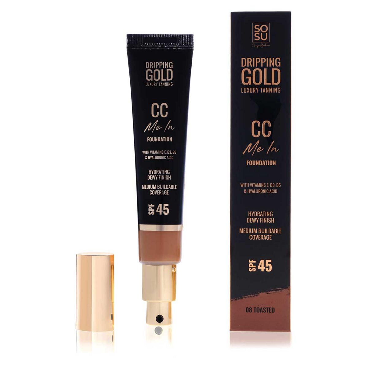 SOSU Dripping Gold CC Cream SPF 08 32ml Body Care Boots   