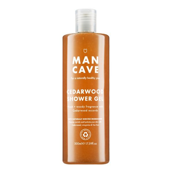 ManCave Cedarwood Shower Gel 500ml GOODS Superdrug   