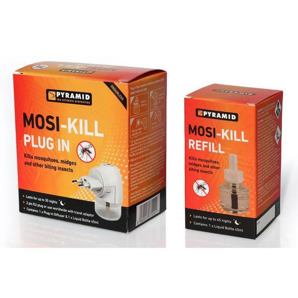 Pyramid Mosi-Kill insect repellent refill 45ml (British brand)