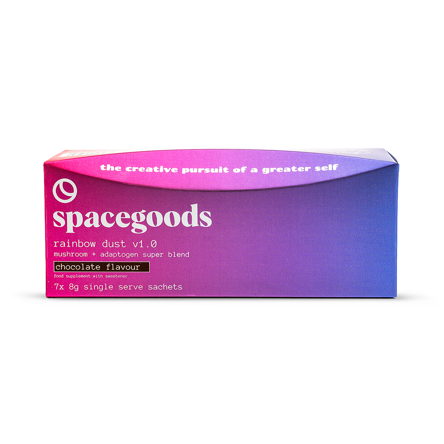 Spacegoods Rainbow Dust Chocolate 56g mushroom powder, imported from the UK