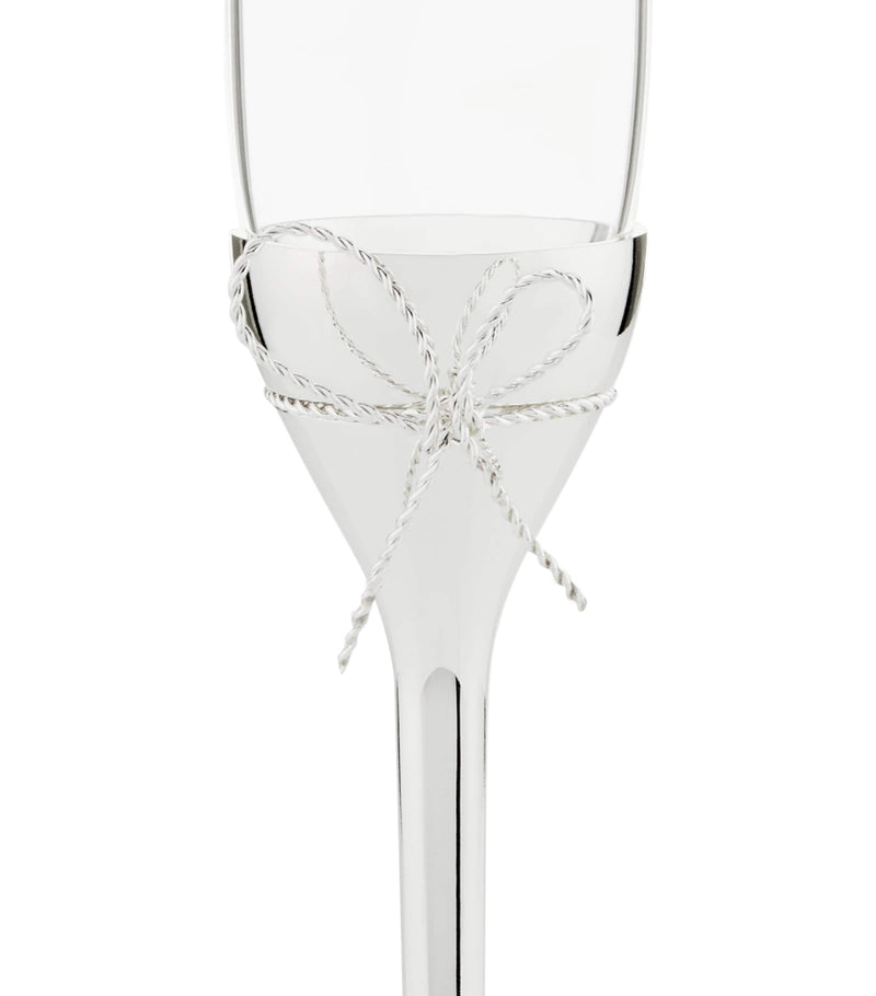 Wedgwood Love Knots Toasting Flutes Set of 2 (British brand)