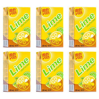 Oriental Mart Vita Lime Lemon Tea Drink 6 Pack- Buy online at McGrocer
