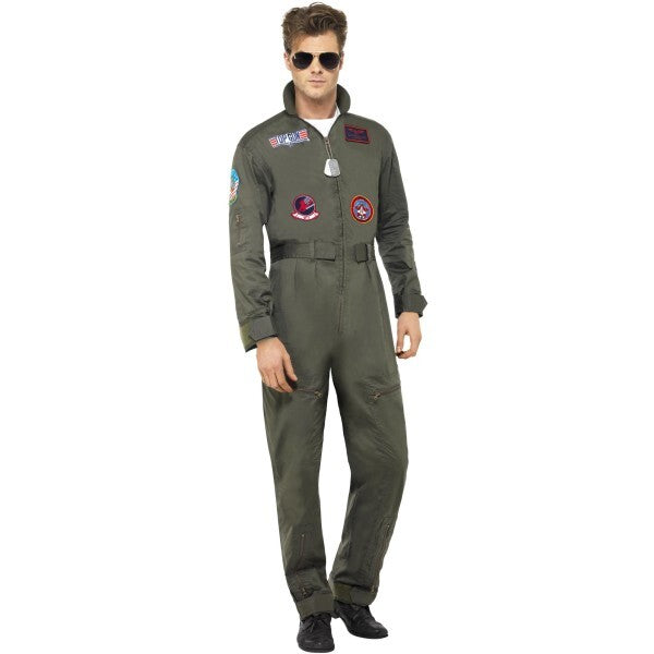 Smiffys Top Gun Deluxe Male costume, imported from the UK