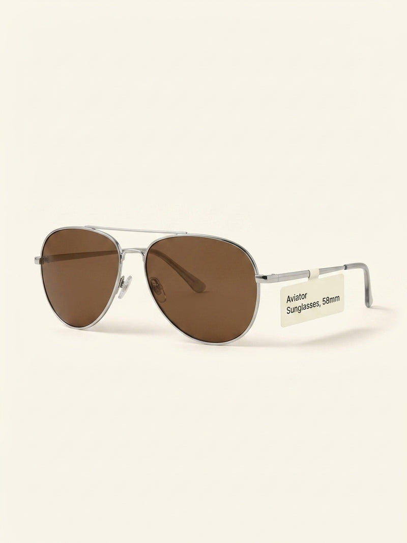 Burberry BE3125 pilot-frame metal sunglasses - British product