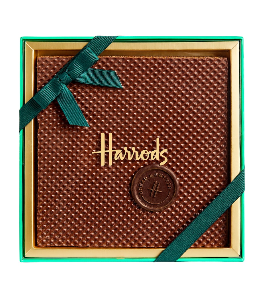 Harrods Milk Chocolate Bread and Butter slab 260g, UK version