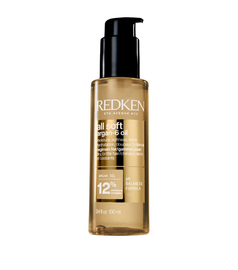 Redken All Soft Argan-6 Oil hair oil 100ml, imported from the UK