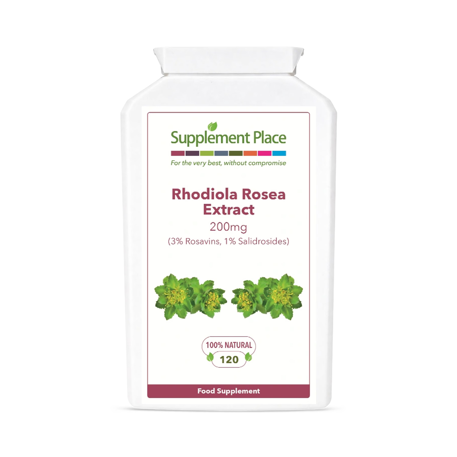Supplement Place Rhodiola Rosea 200mg 120 capsules - British product
