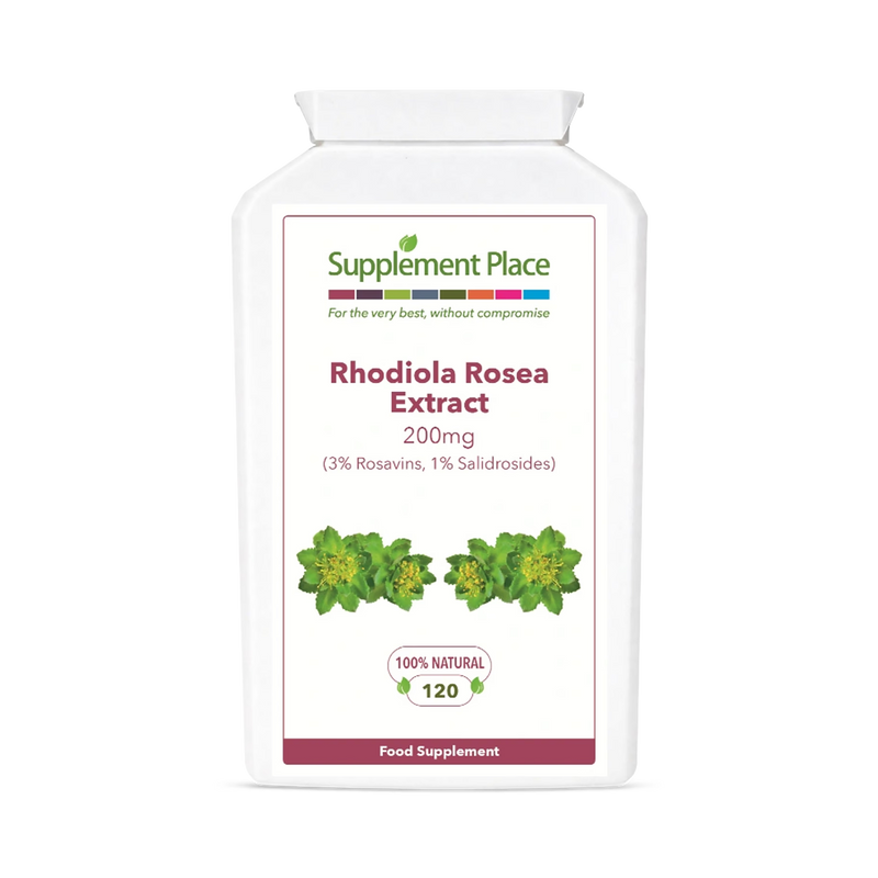 Supplement Place Rhodiola Rosea 200mg 120 capsules - British product