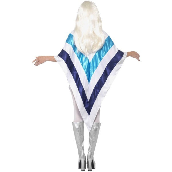 Smiffys Super Trooper Poncho in white, UK version