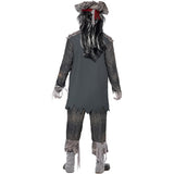 Smiffys Ghost Ship Ghoul costume grey coat trousers hat - British product