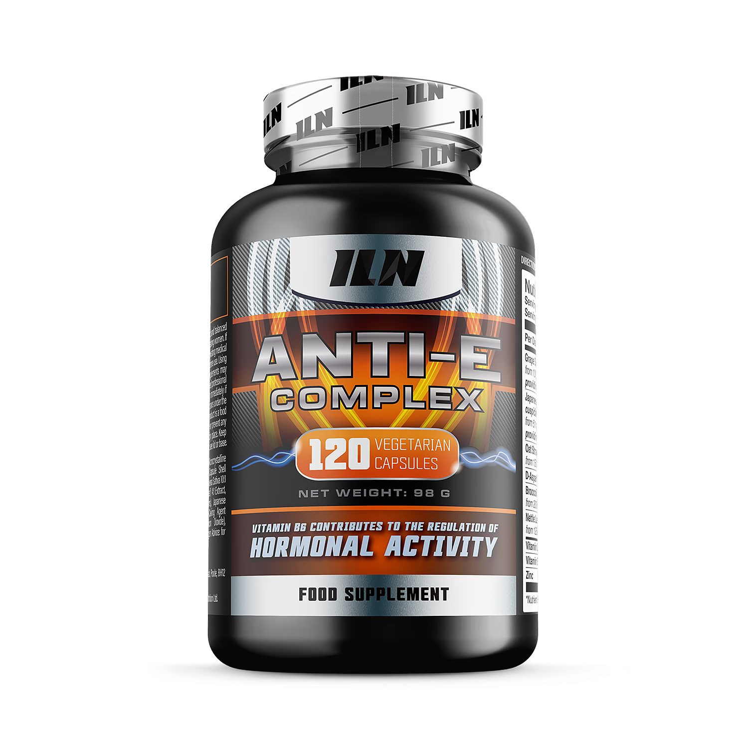 Iron Labs Nutrition Anti-E Xtreme hormonal regulation supplement 120 capsules (British brand)