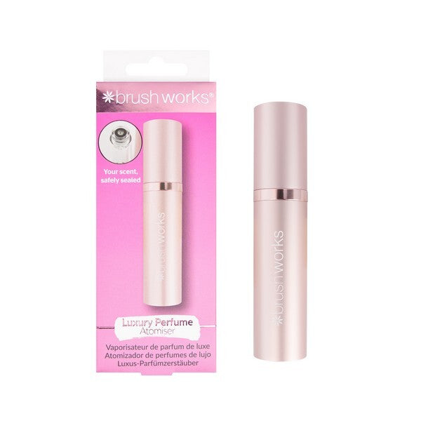 Brushworks luxury perfume atomiser 5ml pink - British product
