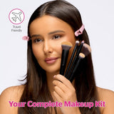 Brushworks 5-piece travel makeup brush set, UK version