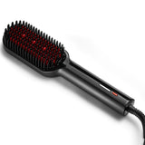 TYMO Ionic Plus Straightening Brush Black, imported from the UK
