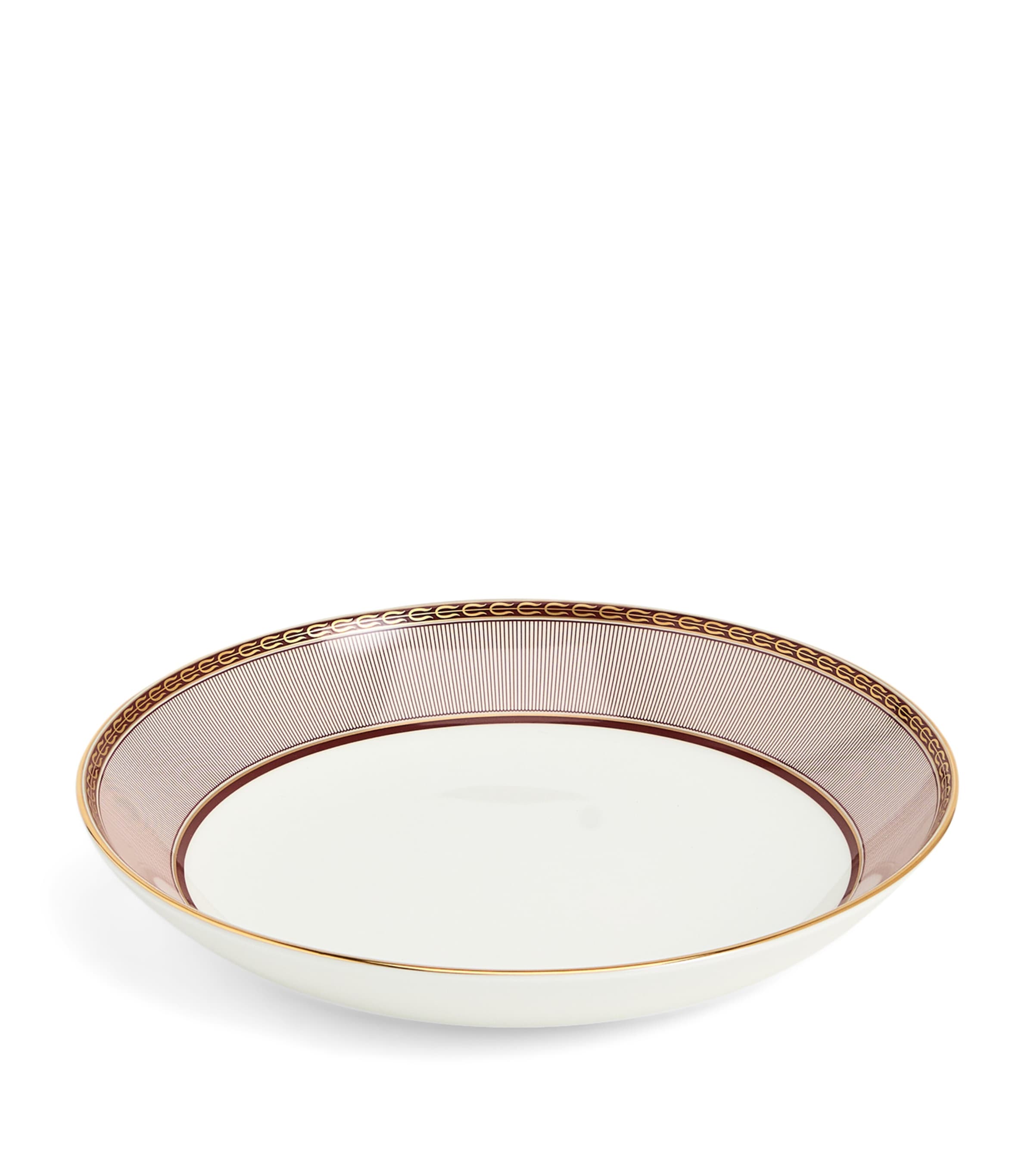 Wedgwood Red Splendour deep plate 22cm (British brand)