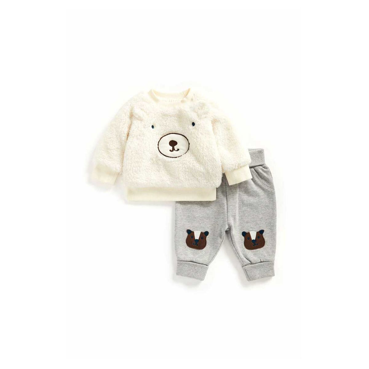 Borg Bear Top and Jogger Set GOODS Boots   