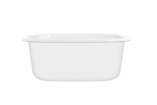 George Home Plastic Washing Up Bowl White Accessories & Cleaning ASDA   