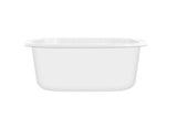 George Home Plastic Washing Up Bowl White Accessories & Cleaning ASDA   