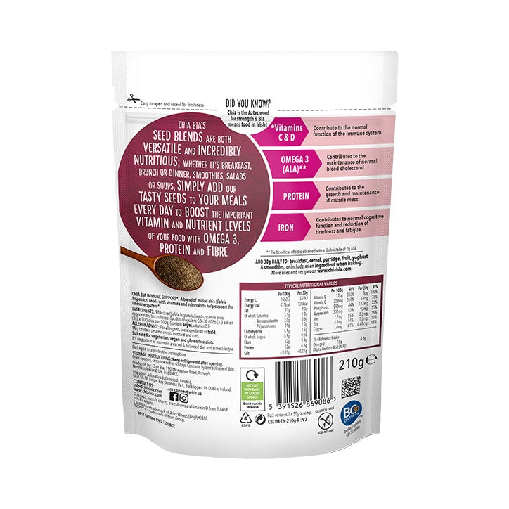 Chia Bia Gut Health 210g GOODS Holland&Barrett   