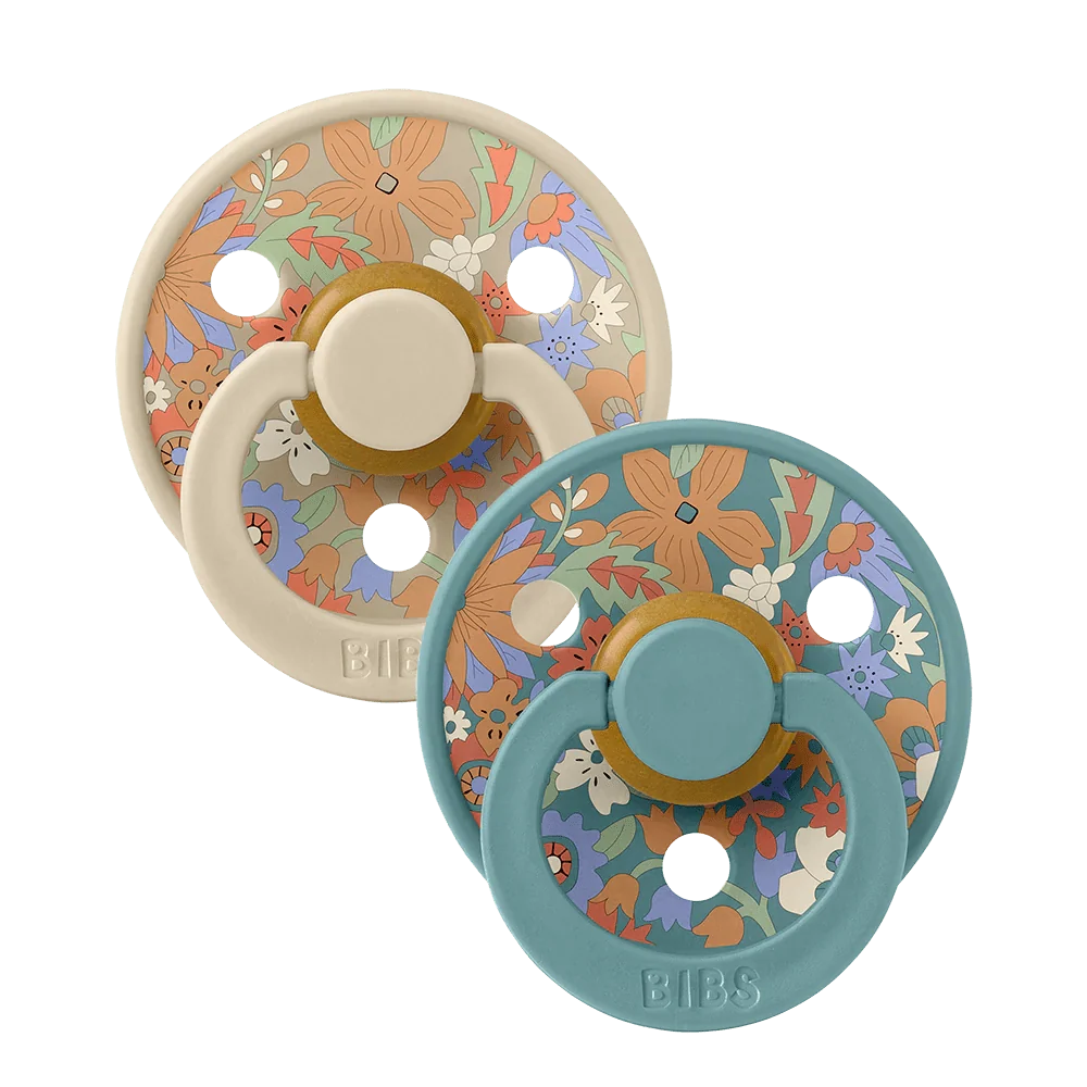 BIBS x Liberty latex pacifier size 1 June Blossom, UK version