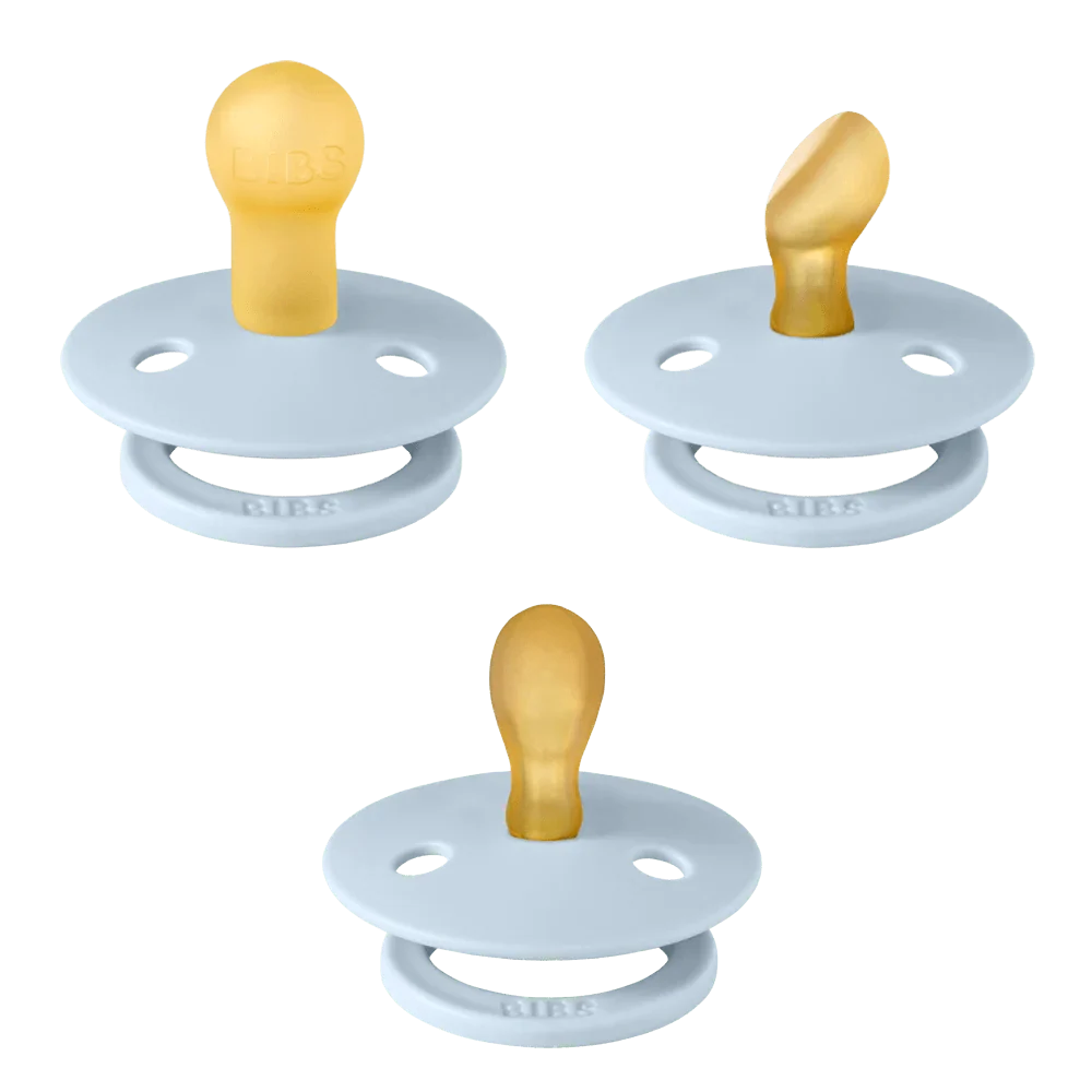 BIBS Try-It Collection pacifiers 3 pack Size 1 - British product