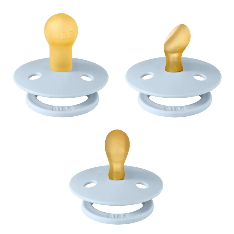 BIBS Try-It Collection pacifiers 3 pack Size 1 - British product
