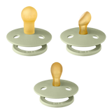 BIBS baby pacifier set Size 1 in Sage, 3 pack (British brand)