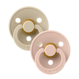 BIBS pacifier 2 pack Vanilla/Blush size 2, UK version