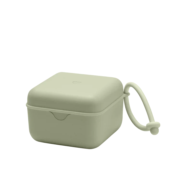 BIBS pacifier box Sage storage and steriliser (British brand)