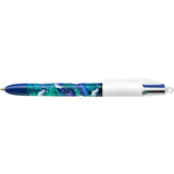 BIC 4 Colours Botanical Retractable Ballpoint Pens Pack of 5   5 per pack