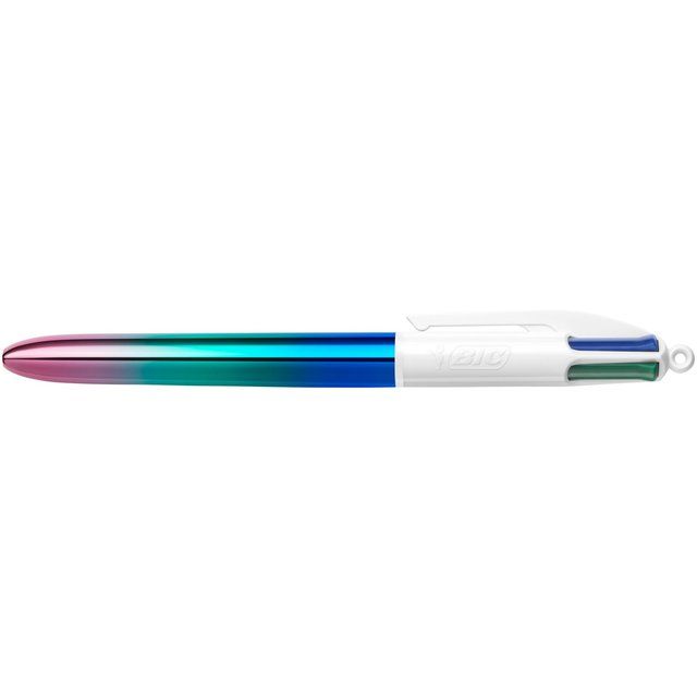 BIC 4 Colours Gradient Retractable Ballpoint Pens Pack of 5   5 per pack