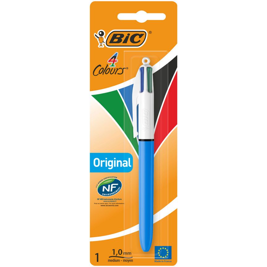 Bic 4 Colours Original Ball Point Pen