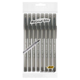 Bic Black Round Stic Ball Pens