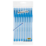 Bic Blue Round Stic Ball Pens