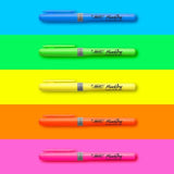 BIC Highlighter Grip Pastel Pack of 4   4 per pack