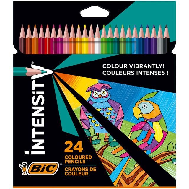 BIC Intensity Colouring Pencils Wallet of 24